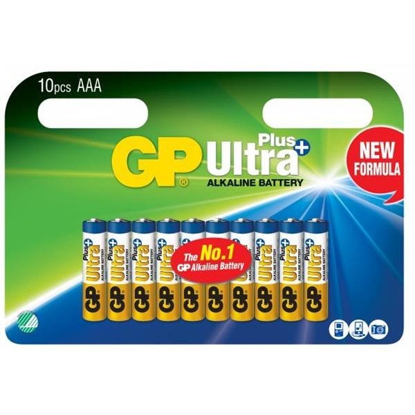 GP Batteries Ultra Plus AAA, Pakke med 10 stk. (Billede 1 af 2)