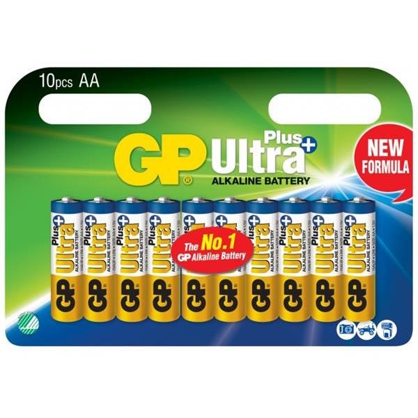 GP Batteries Ultra Plus AA, Pakke med 10 stk. (Billede 1 af 2)
