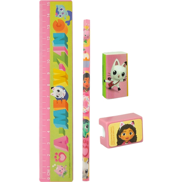 Gabby's Dollhouse Fyldt Penalhus (Billede 3 af 3)