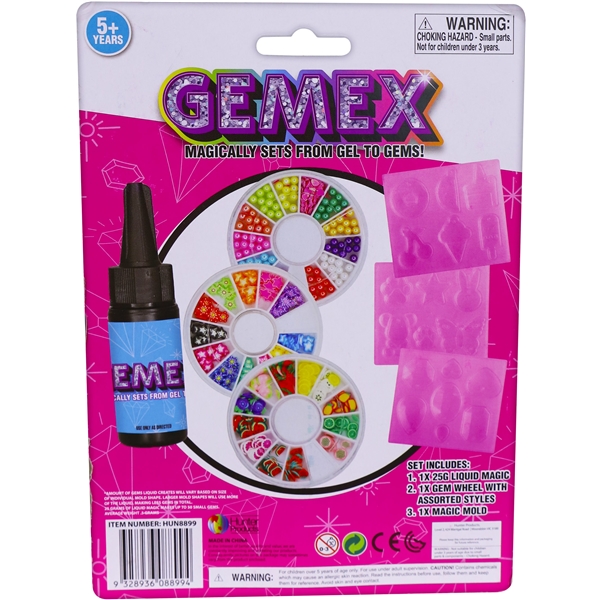 Gemex Refill Liquid & Molds (Billede 2 af 2)