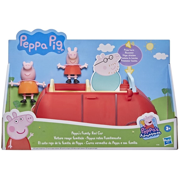 Peppa Pig Peppas Familie Røde Bil (Billede 1 af 4)