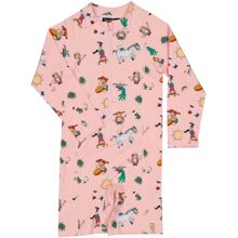 62-68 cl - UV-dragt Pippi Langstrømpe Rosa