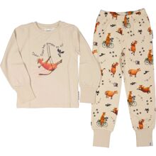 Pyjamas Mamma Mu & Kragen Beige