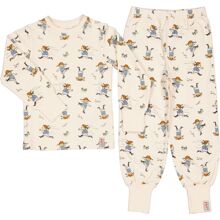 Pyjamas Pippi Langstrømpe Beige 110-116 cl