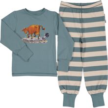 Pyjamas Mor Mu & Kragen Turkis