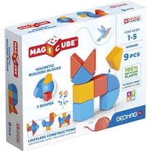 Geomag Magicube Dyr 9 Dele