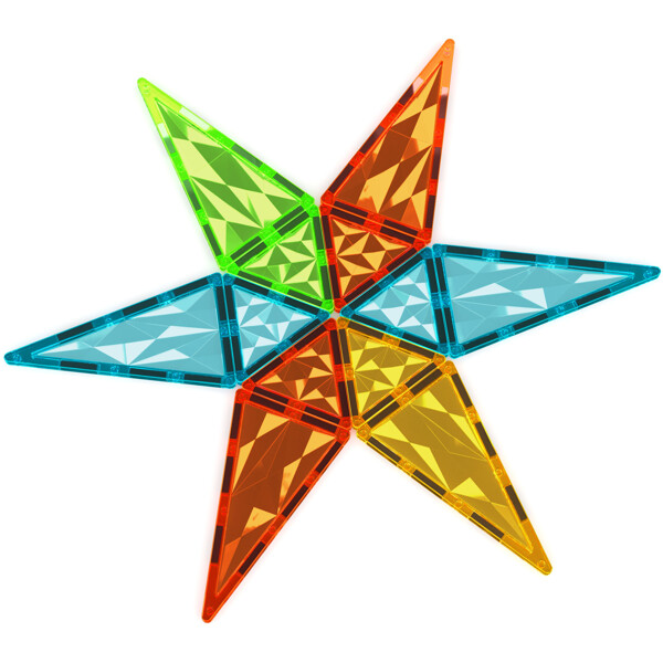 Geomag Magnetiske Fliser Gems 44 Dele (Billede 3 af 6)