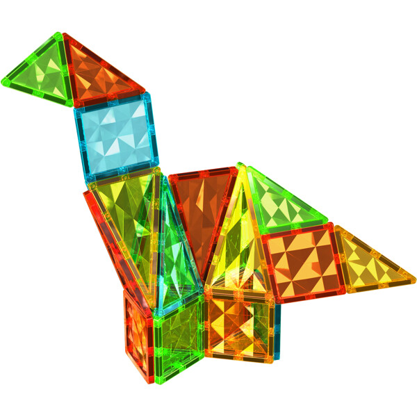 Geomag Magnetiske Fliser Gems 44 Dele (Billede 4 af 6)