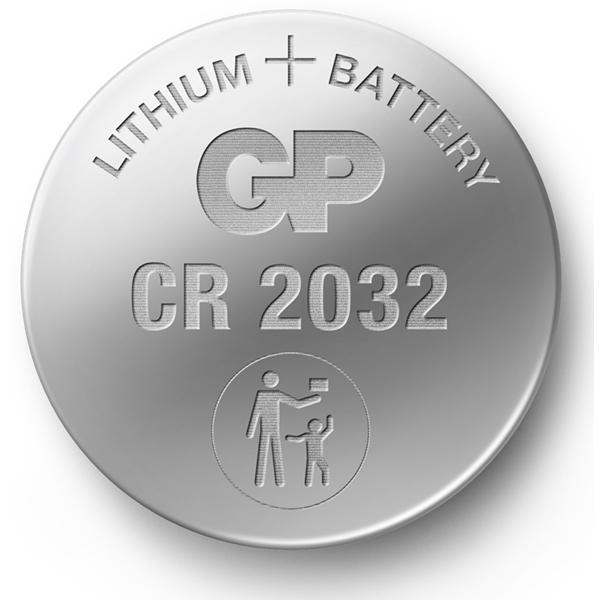 GP Batteri CR2032, Pakke med 4 stk. (Billede 2 af 2)