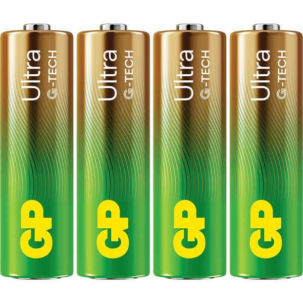 GP Batterier AA, 1,5V, 4-pakke (Billede 2 af 2)