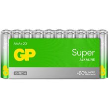 GP Batteries Super Alkaline AAA 20-pak