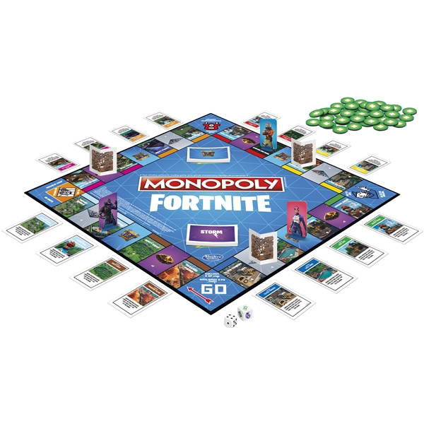 Monopoly Fortnite ENG (Billede 3 af 3)