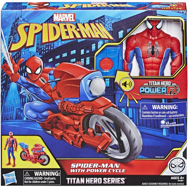 Spider-Man Titan Hero Series Power Cycle (Billede 1 af 2)