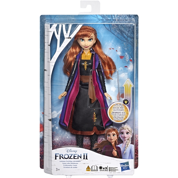 Disney Frozen 2 Light Up Fashion Doll Anna (Billede 1 af 4)