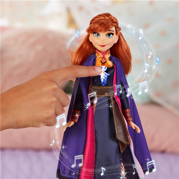 Disney Frozen 2 Singing Doll Anna (Billede 3 af 3)