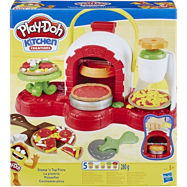 Stamp N Top Pizza - Modellervoks - Play-Doh | Shopping4net