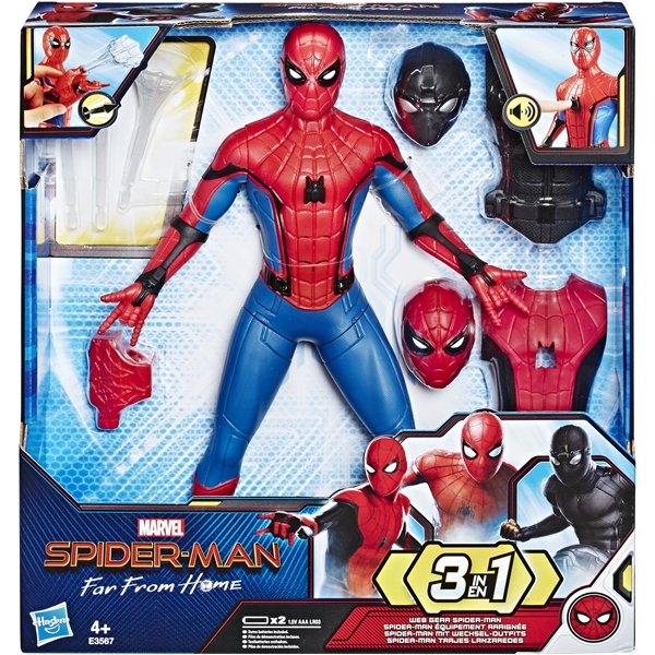Spider-Man Movie Web Gear 3-in-1 Figure (Billede 1 af 2)