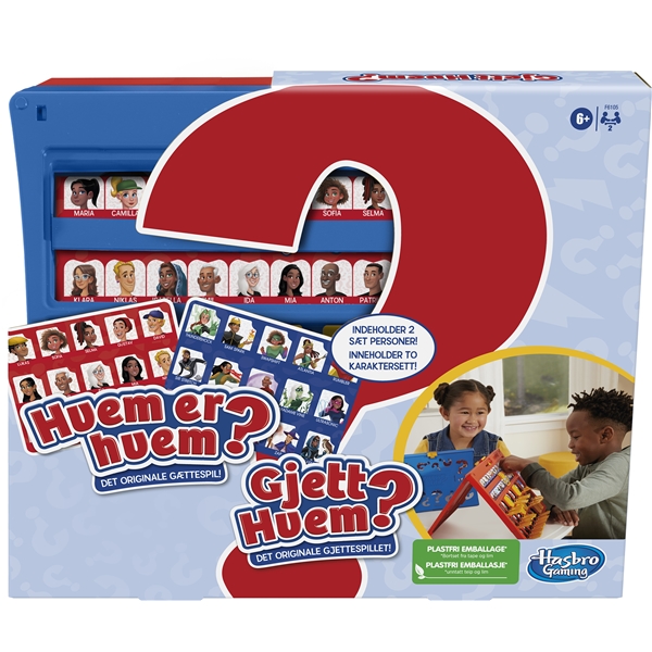 Hasbro Guess Who (DK/NO) (Billede 1 af 3)