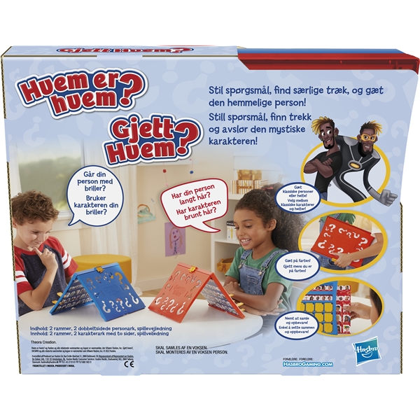 Hasbro Guess Who (DK/NO) (Billede 3 af 3)
