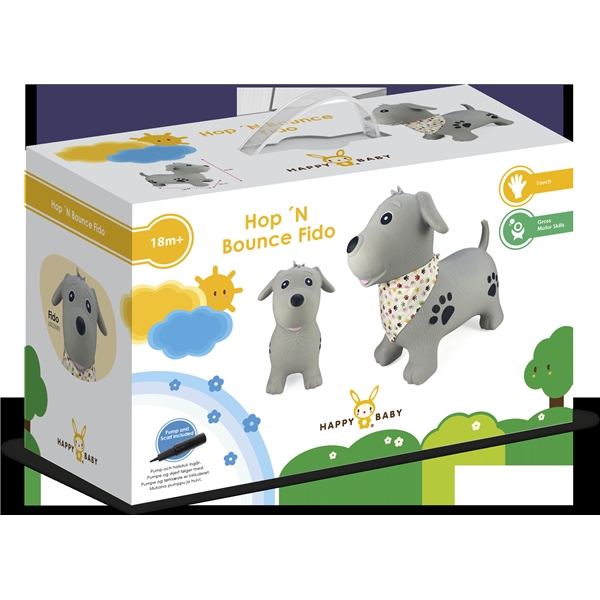 Happy Baby Hop N' Bounce Fido (Billede 5 af 5)