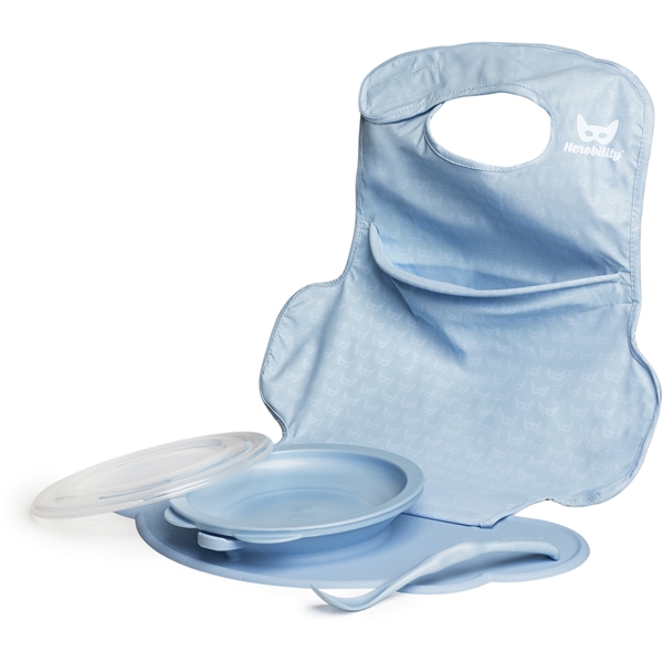 Herobility Eco Placemat Feeding Set Blue