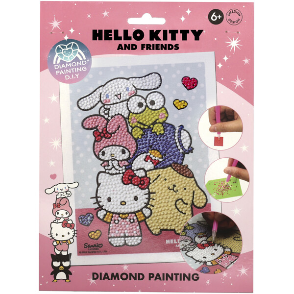 Hello Kitty Diamantmaling (Billede 1 af 3)