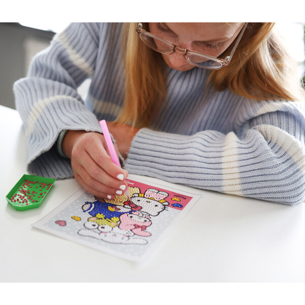 Hello Kitty Diamantmaling (Billede 3 af 3)