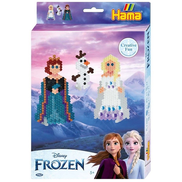 Hama MIDI Box Disney Frozen 2000 stk. (Billede 1 af 3)