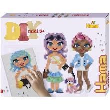 Hama MIDI Gift Box Fashion Girls 4000 stk.