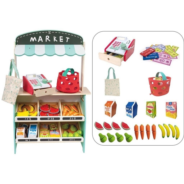 Hape Farmers Market Stall (Billede 1 af 8)