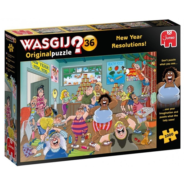 Wasgij Original 36 New Year Resolutions! (Billede 1 af 2)