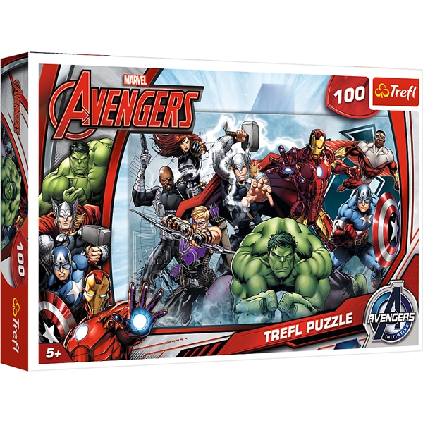 Puslespil 100 Brikker The Avengers