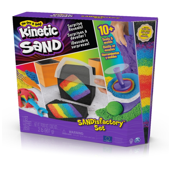 Kinetic Sand SANDisfactory Set (Billede 1 af 9)
