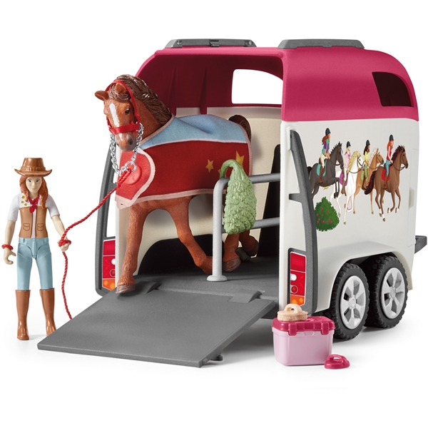 Schleich 42535 Horse Adventures Car & Trailer (Billede 4 af 9)