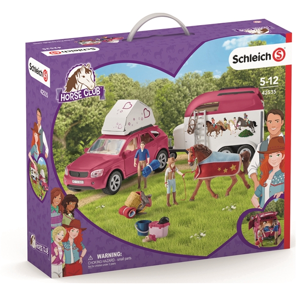 Schleich 42535 Horse Adventures Car & Trailer (Billede 9 af 9)