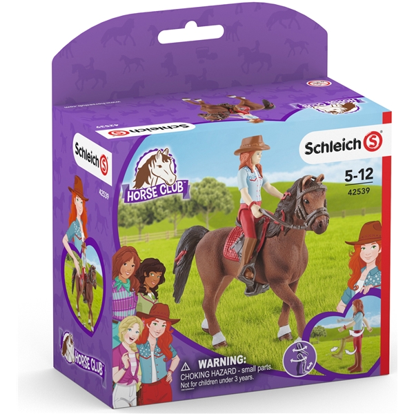 Schleich 42539 Horse Club Hannah & Cayenne (Billede 4 af 4)