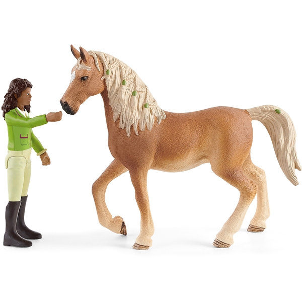 Schleich 42542 Horse Club Sarah & Mystery (Billede 2 af 4)