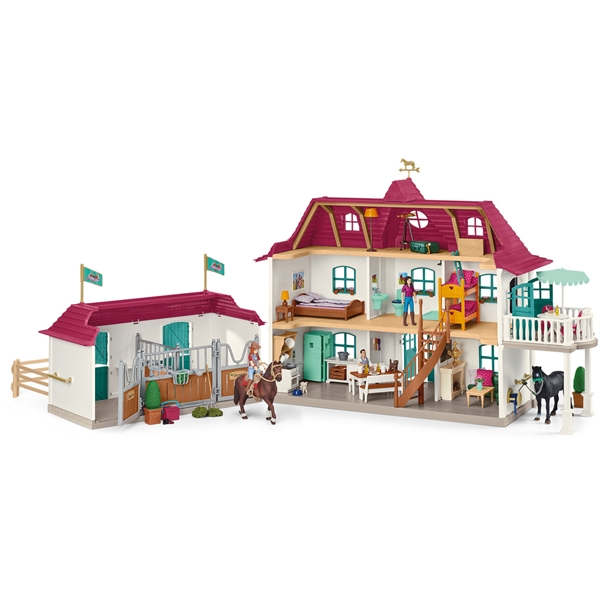 Schleich 42551 Lakeside Country House and Stable (Billede 1 af 8)
