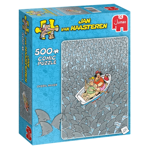 Puslespil 500 Brikker Total Shark! (Billede 1 af 2)