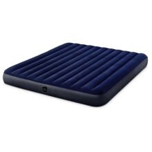Intex Klassisk Downy Luftmadras 183x203x25 cm