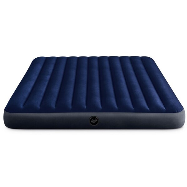 Intex Klassisk Downy Luftmadras 183x203x25 cm (Billede 2 af 4)