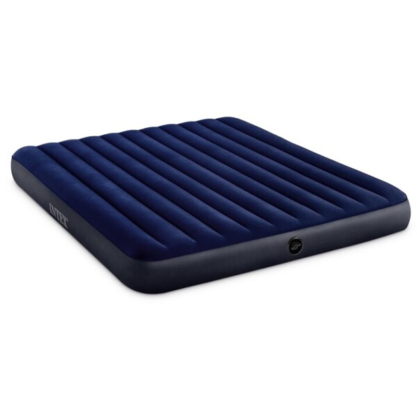 Intex Klassisk Downy Luftmadras 183x203x25 cm (Billede 3 af 4)