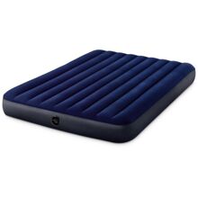 Intex Klassisk Downy Luftmadras 152x203x25 cm