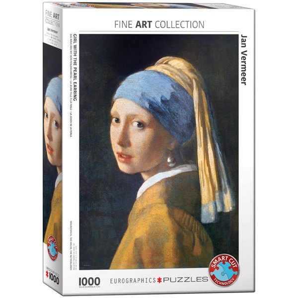 Puslespil 1000 Brikker Girl With the Pearl Earring