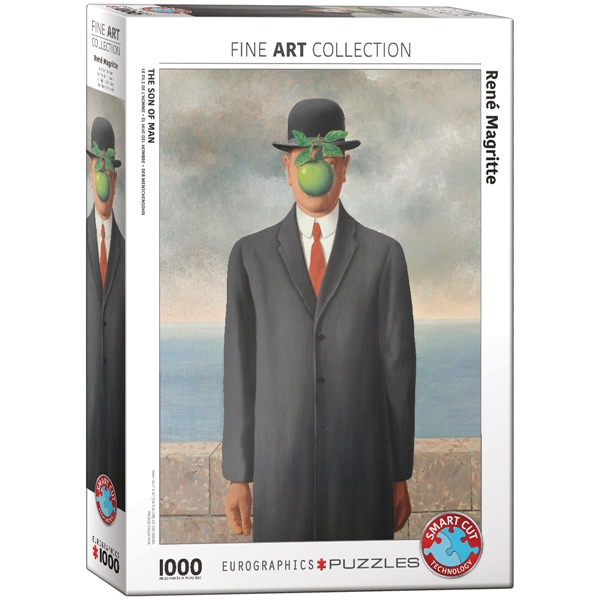 Puslespil 1000 Brikker Son of Man by Rene Magritte