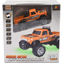 Zap Toys terrængående metalbil, orange