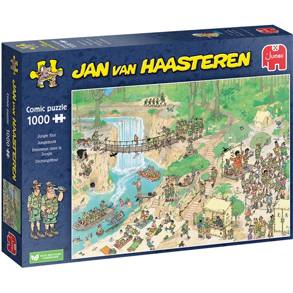 Puslespil 1000 brikker - Jungle Tour (Billede 1 af 2)