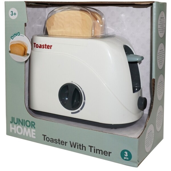 Junior Hjem Brødrister Med Timer (Billede 2 af 2)