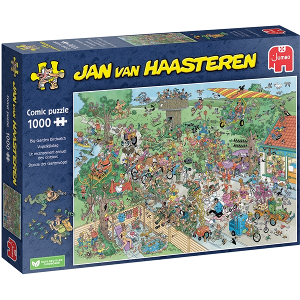 Puslespil 1000 Brikker - Big Garden Birdwatch (Billede 1 af 2)