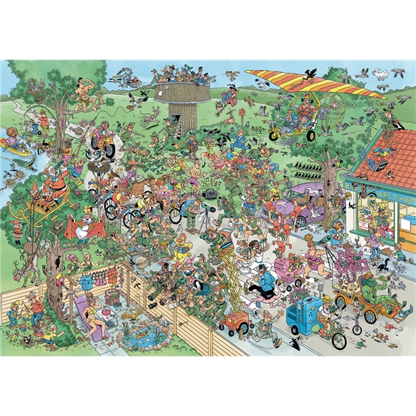 Puslespil 1000 Brikker - Big Garden Birdwatch (Billede 2 af 2)
